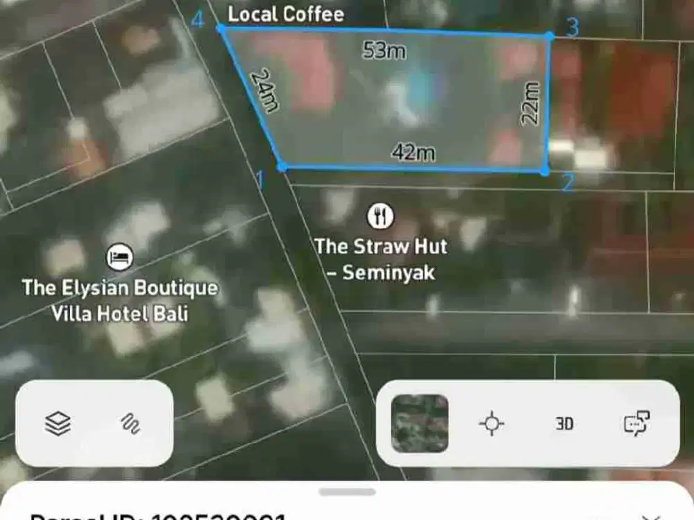 DIJUAL TANAH SEMINYAK DEKAT PANTAI