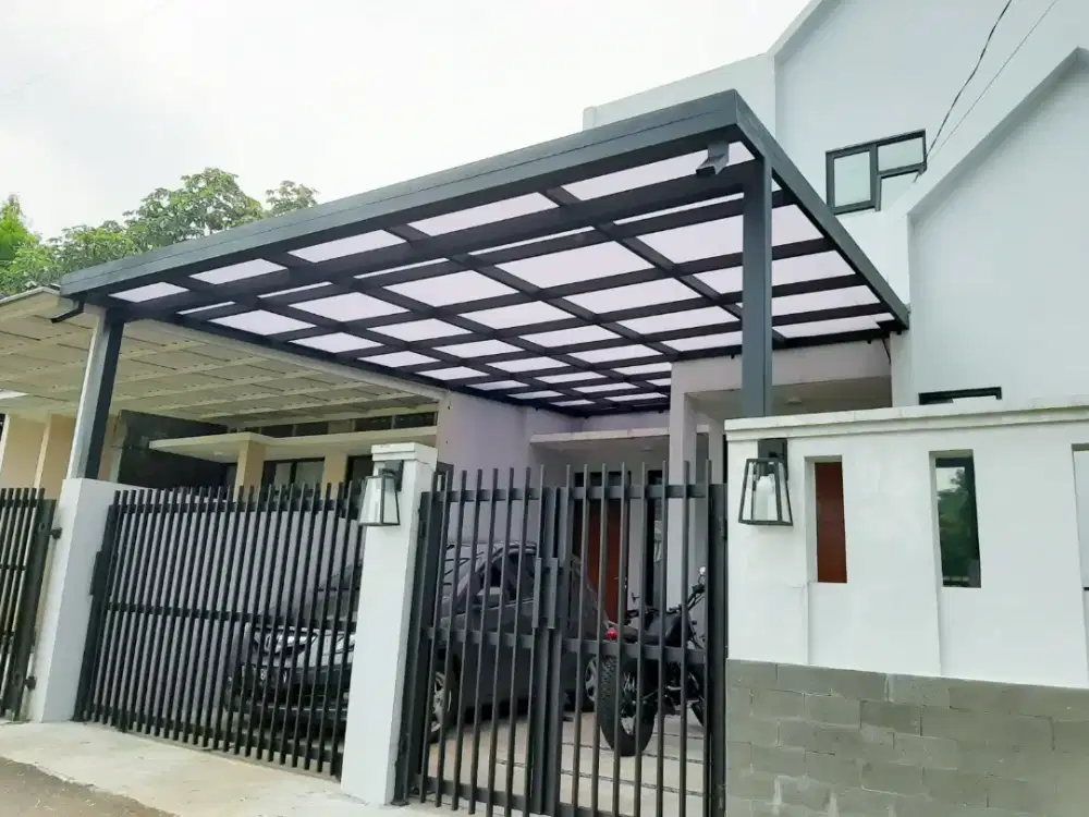 Kanopi atap solarplat