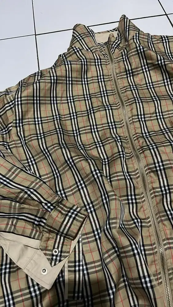 jaket Burbery, bolak balik uk xl