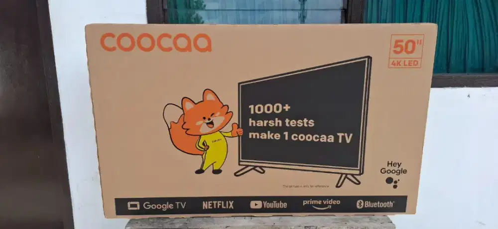 Coocaa smart tv 50inc bisa youtub 4k gress segel grnsi rsmi