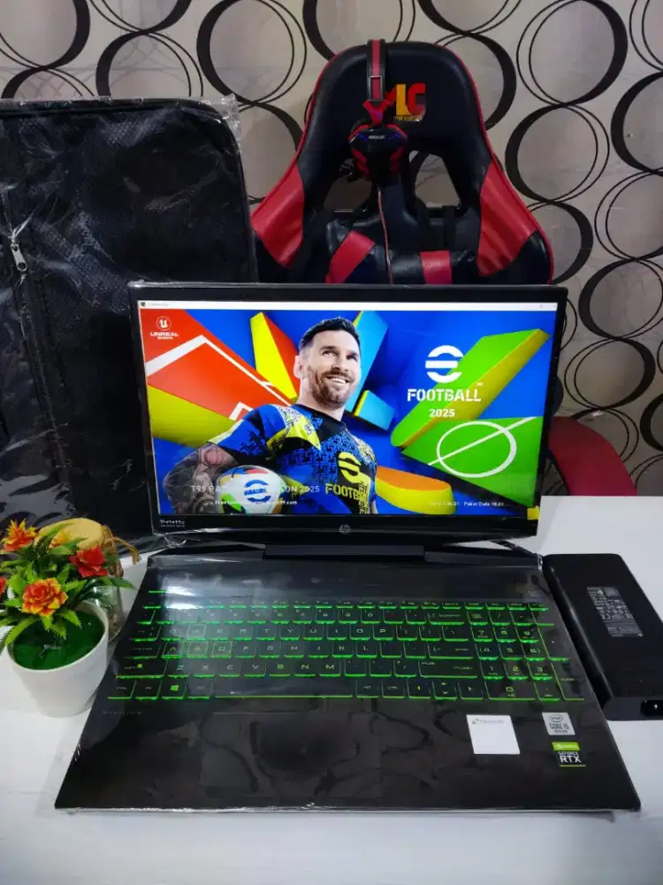 HP Pavilion Gaming 15 GEN 10 VGA Nvidia RTX 2060  Siap Rendering