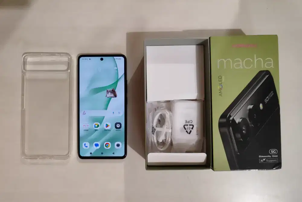 Advan Macha 5G 8/256 Dimensity 7060 Fullset BNOB Pemakaian Baru