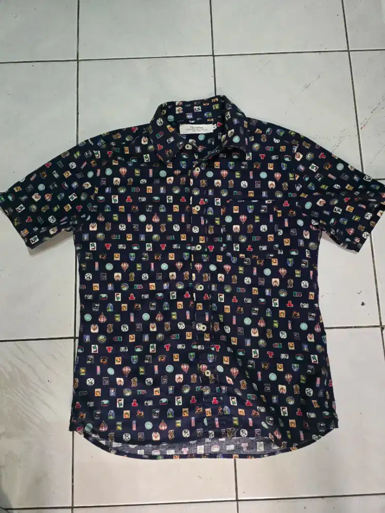 kemeja buildup thruxton seri aborigin 433D