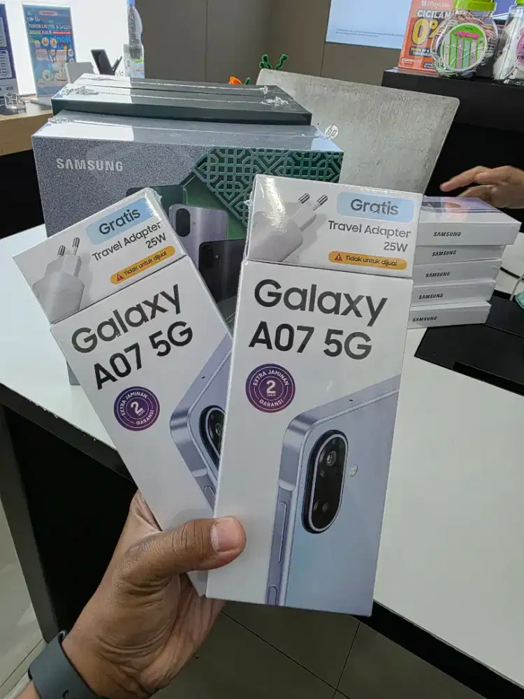 Samsung A07 5G | Bisa Kredit Pakai KTP Aja | Free Adaptor Charger Ori