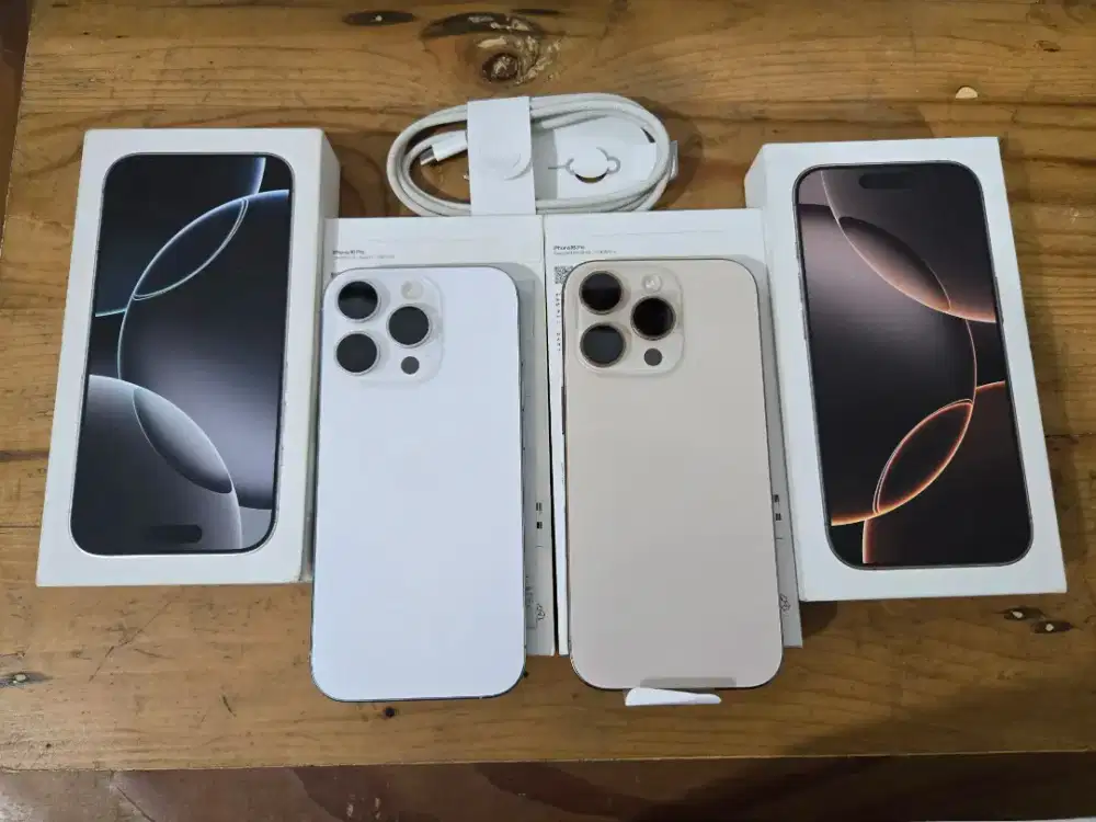 IPHONE 16 PRO RESMI IBOX BH 100% MULUSSS JARANG DI PAKAI GARANSI ON