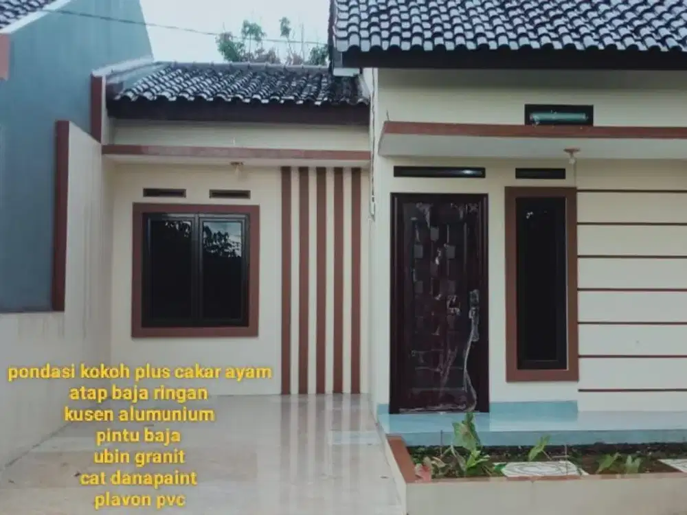 rumah keren dalam cluster siap huni lingkungan nyaman aman strategis