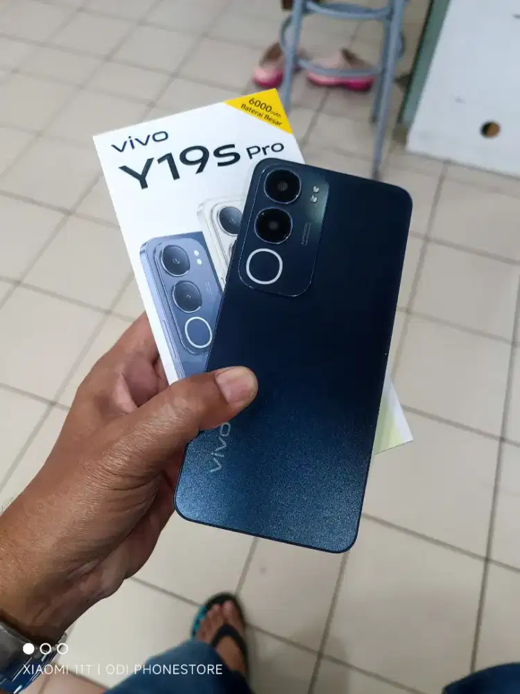 Vivo y19s pro 12/128 mulus seperti baru dan lengkap pemakaian 5 bulan