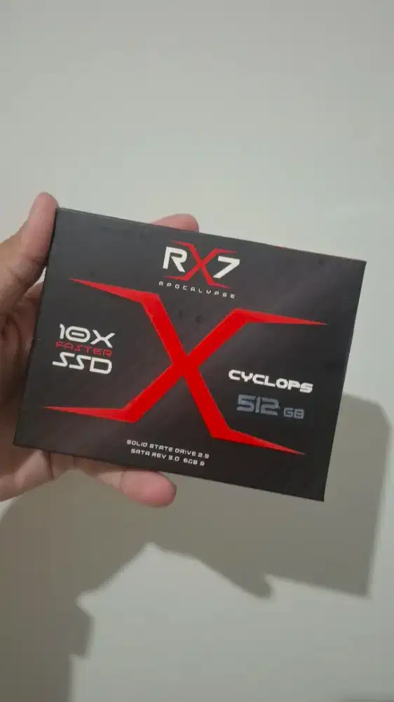 SSD RX7 512GB stok ada 3