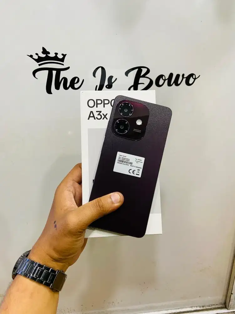 Oppo A3x 4+4/128gb Like New