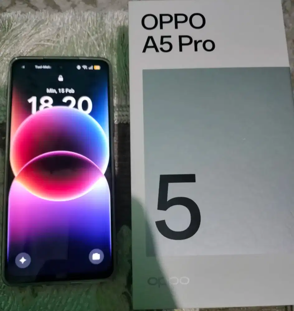 Bismillah Dijual Oppo A5pro kondisi 99% baru dipake sebulan