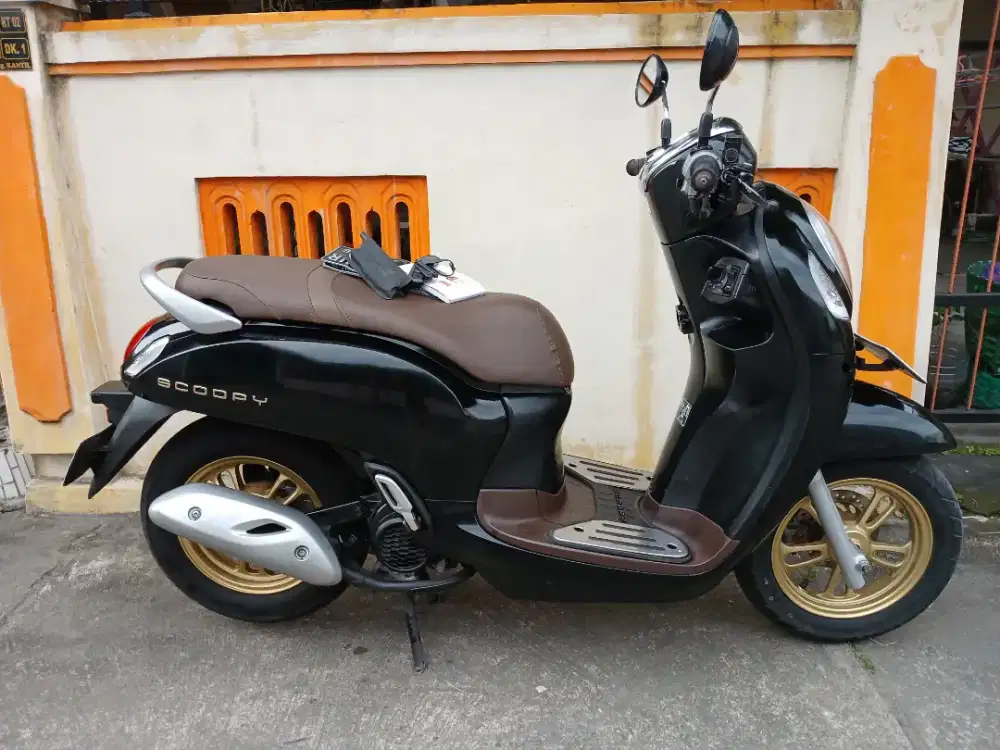 Honda Scoopy keyless plat ab sleman baguss