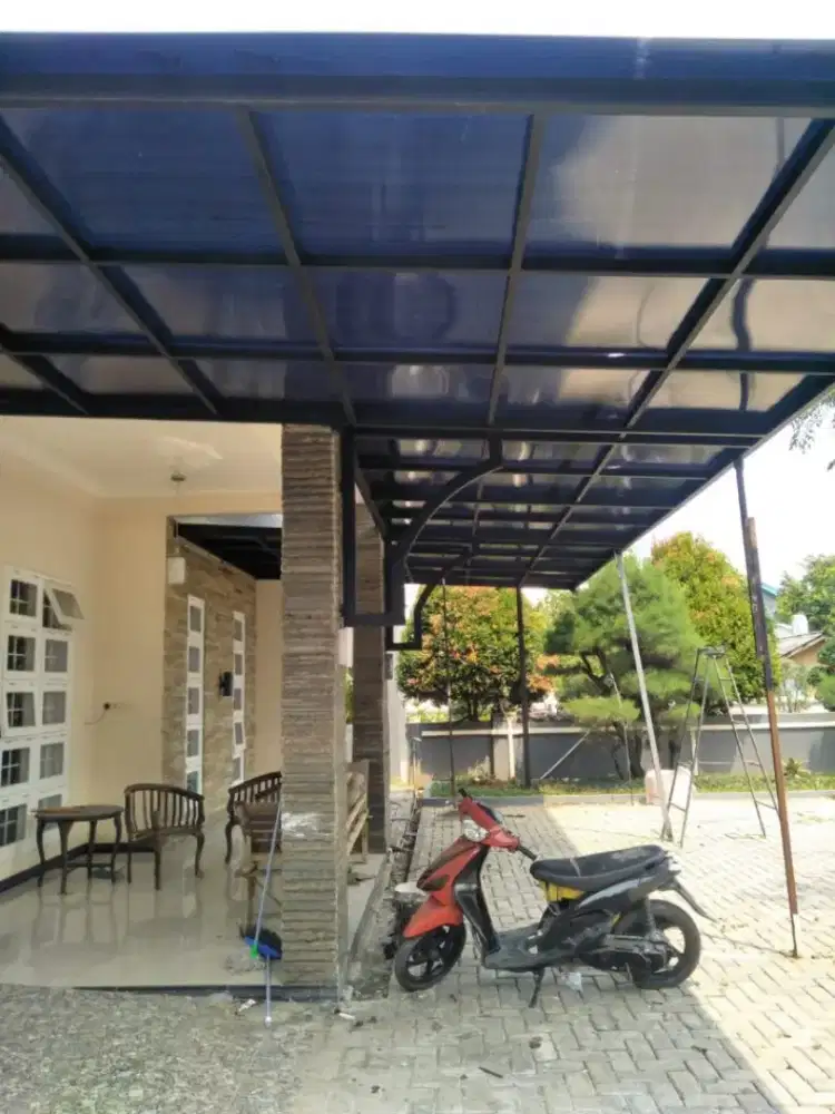 Kanopi atap solarplat