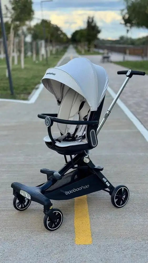 Stroller Lipat baobaohao V16 cabin size Grey