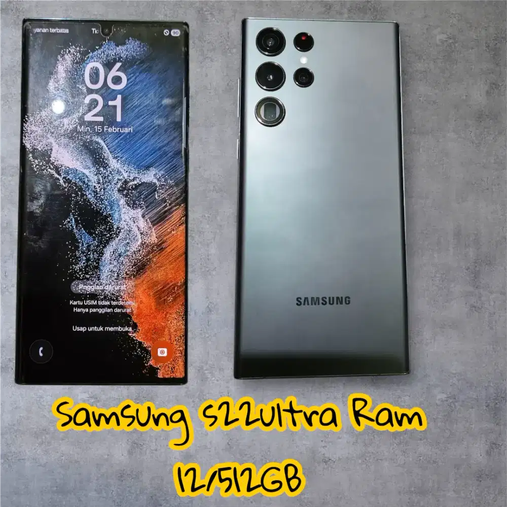 SAMSUNG S22 ULTRA RAM 12/512