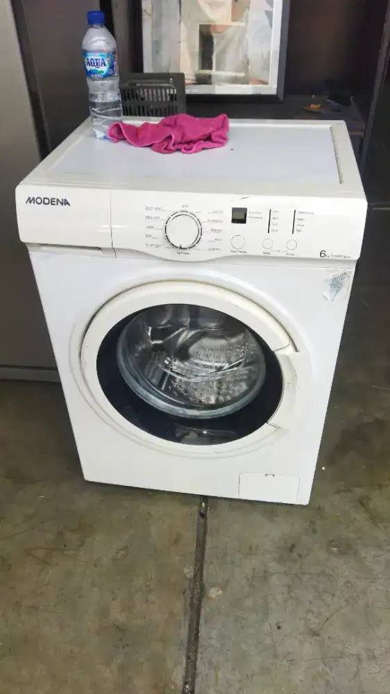 Mesin Cuci Front Loading Modena 6kg Mulus
