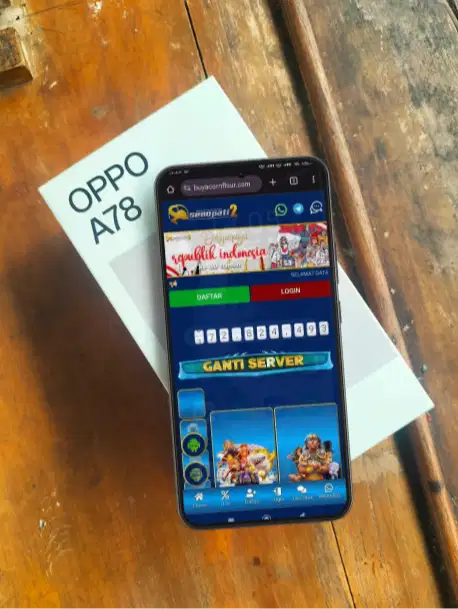HP OPPO A78 FULL SET 8/256