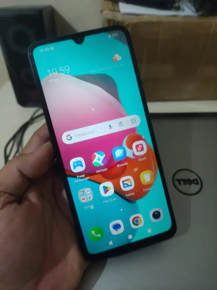 Poco C71 4+4/128 hitam