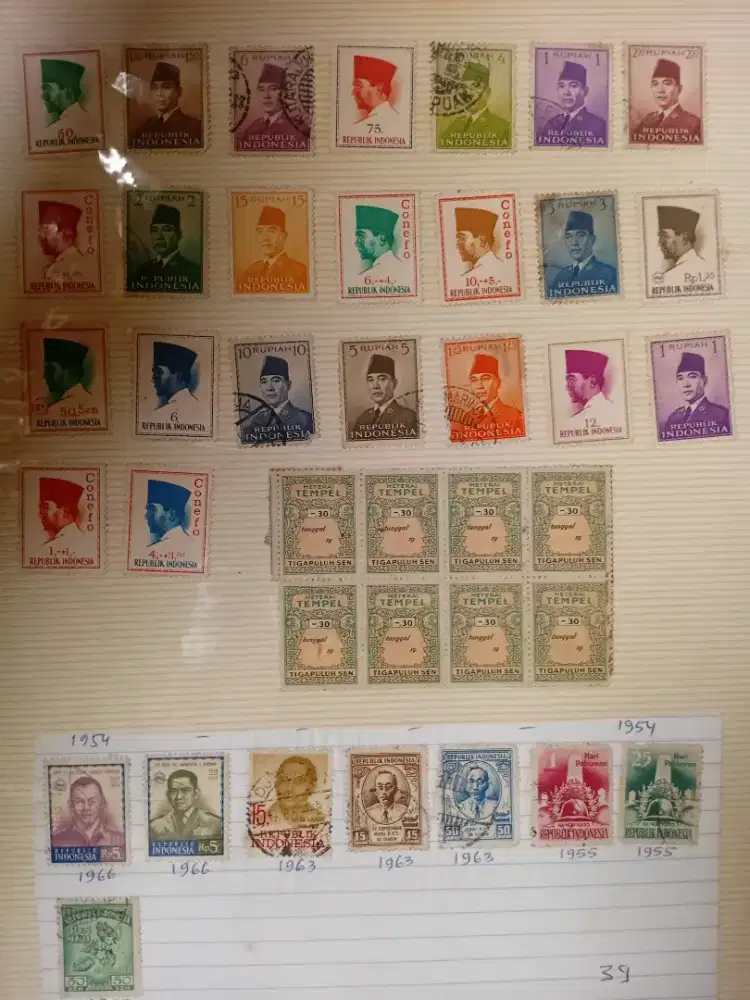 Perangko lawas dalam&luar negeri