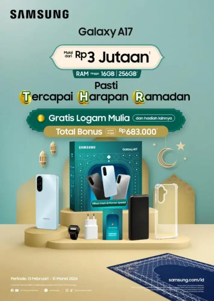 Samsung a17 edisi ramadhan 2026