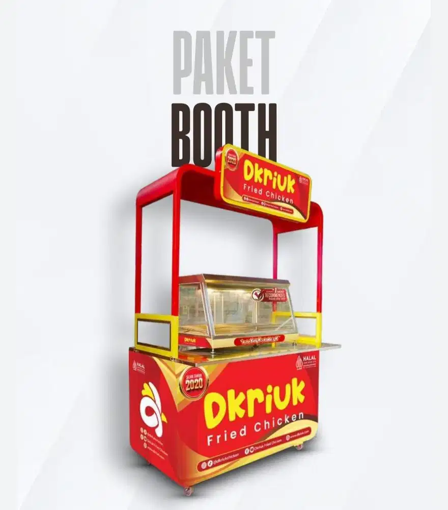 Jual Gerobak Second Brand Dkiruk