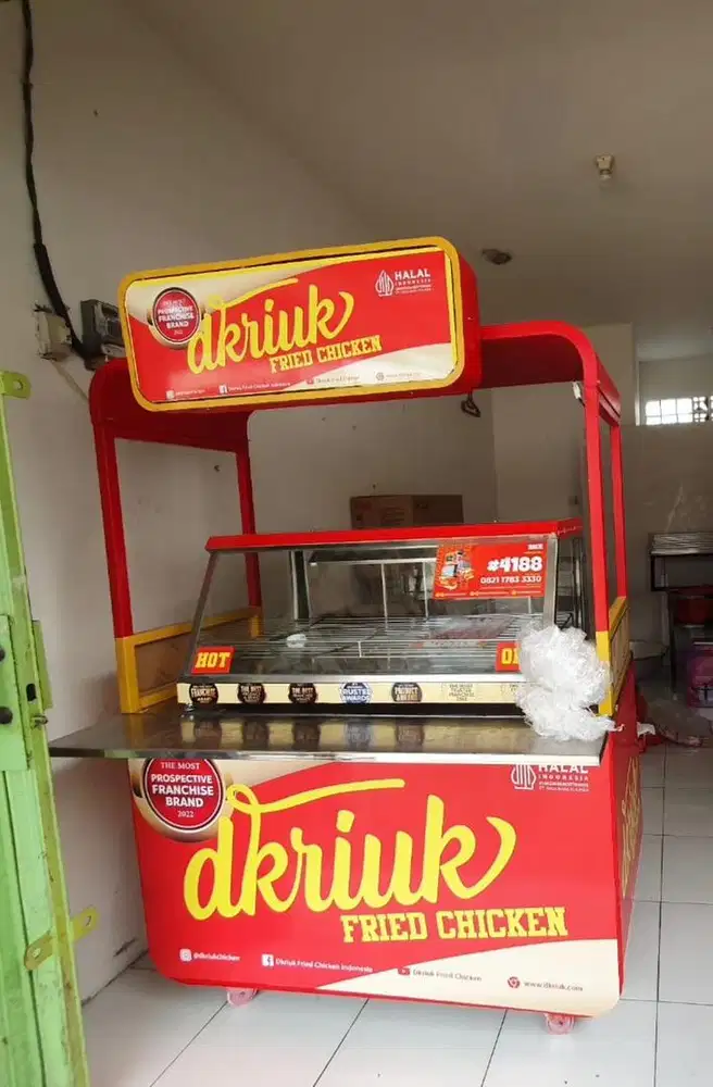 Jual Gerobak Second Brand Dkiruk