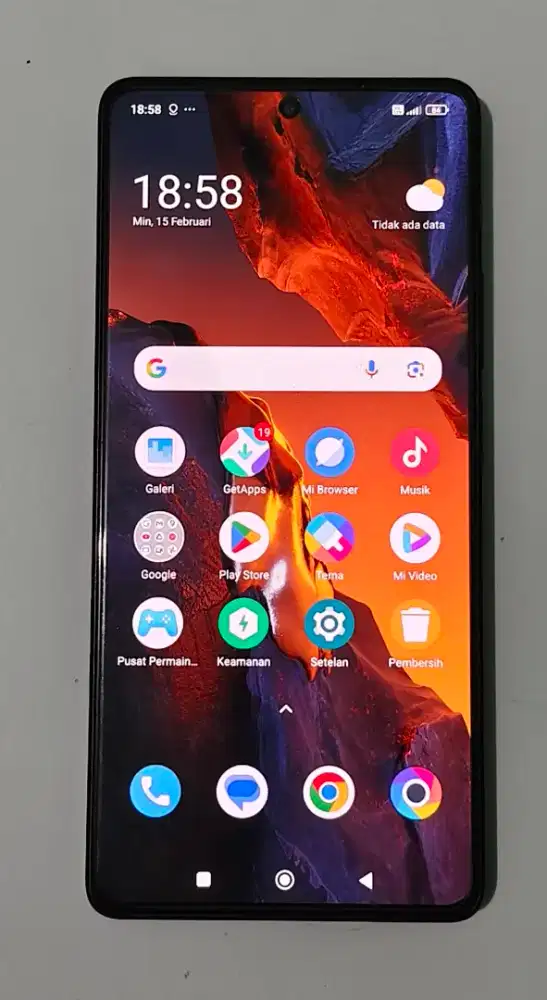 Poco f5 8/256 hitam mulus