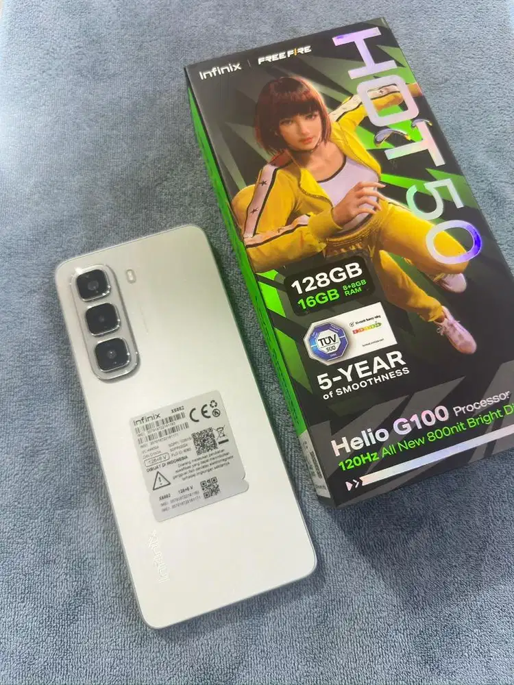 INFINIX HOT 50 8/128 FULLSET LIKE NEW