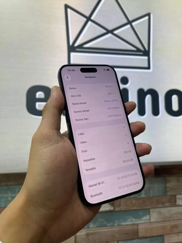 iphone 15 pro 128 blue ibox istimewa