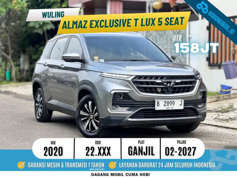 Wuling Almaz Exclusive T lux 5 Seat at 2020
