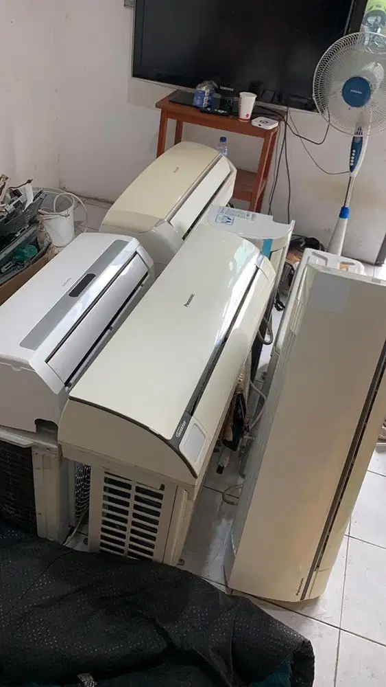 Terima AC second normal, rusak, mati, rombeng