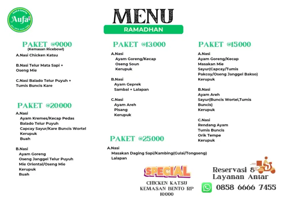 Takjil nasi box ramadhan