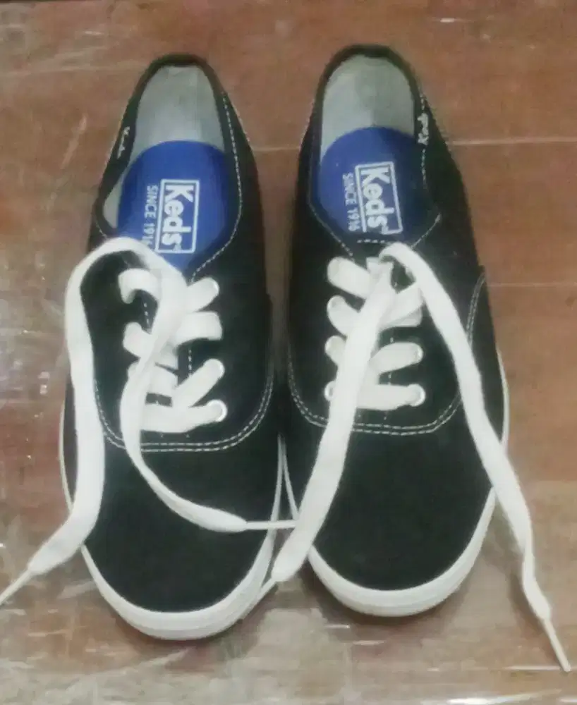 DIJUAL Sepatu Wanita KEDS, CHAMPION, NAVY, ORI, Baru, China, Sz 35,5