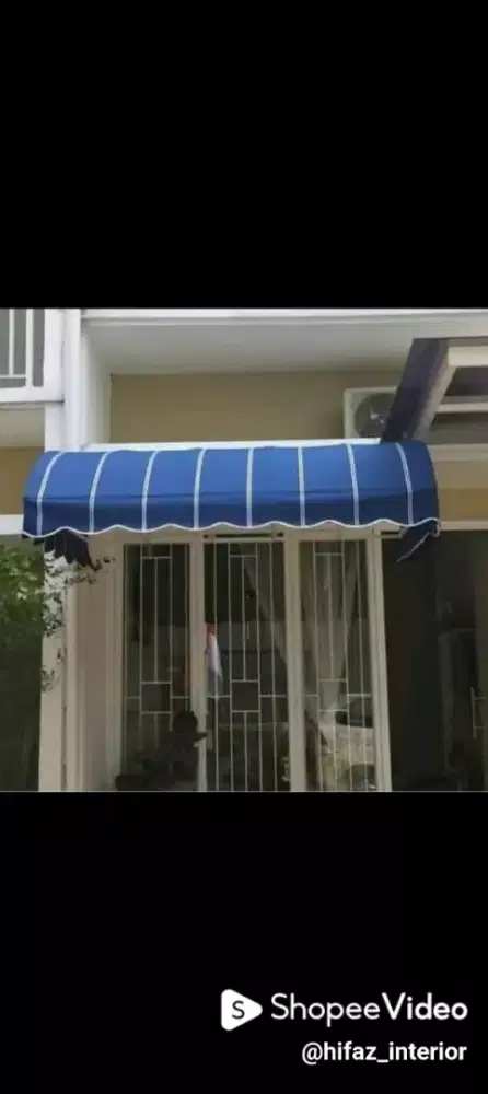 Jasa pemasangan kanopi kain awning