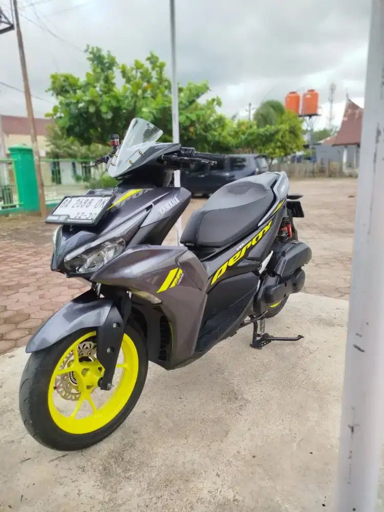 Aerox new conected istimewah