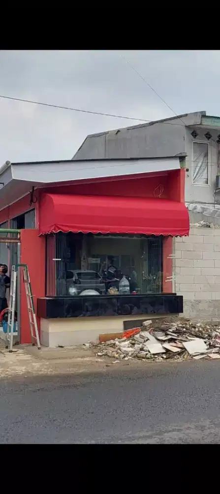 Jasa pemasangan kanopi kain awning
