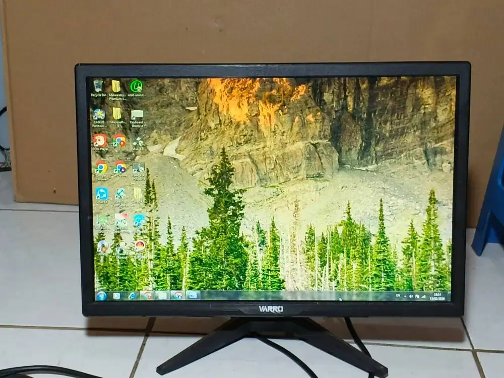 monitor led 19 HDMI gambar bagus