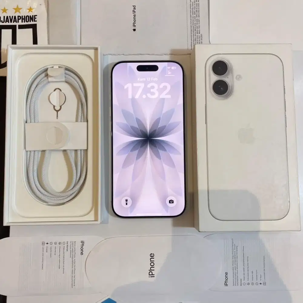iPhone 17 White 256GB BH 100% Garansi Resmi iBox 7 Januari 2027