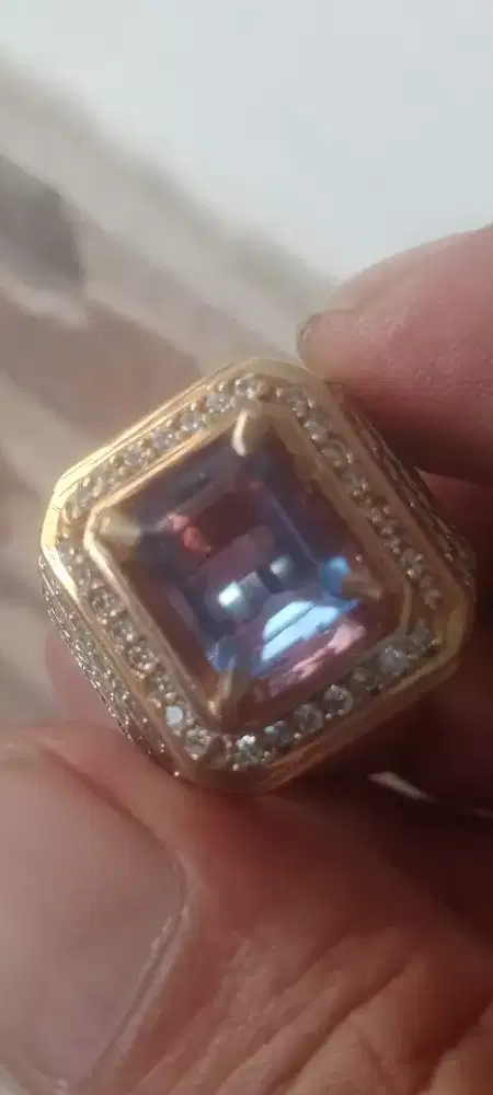 Batu change color flourite natural memo