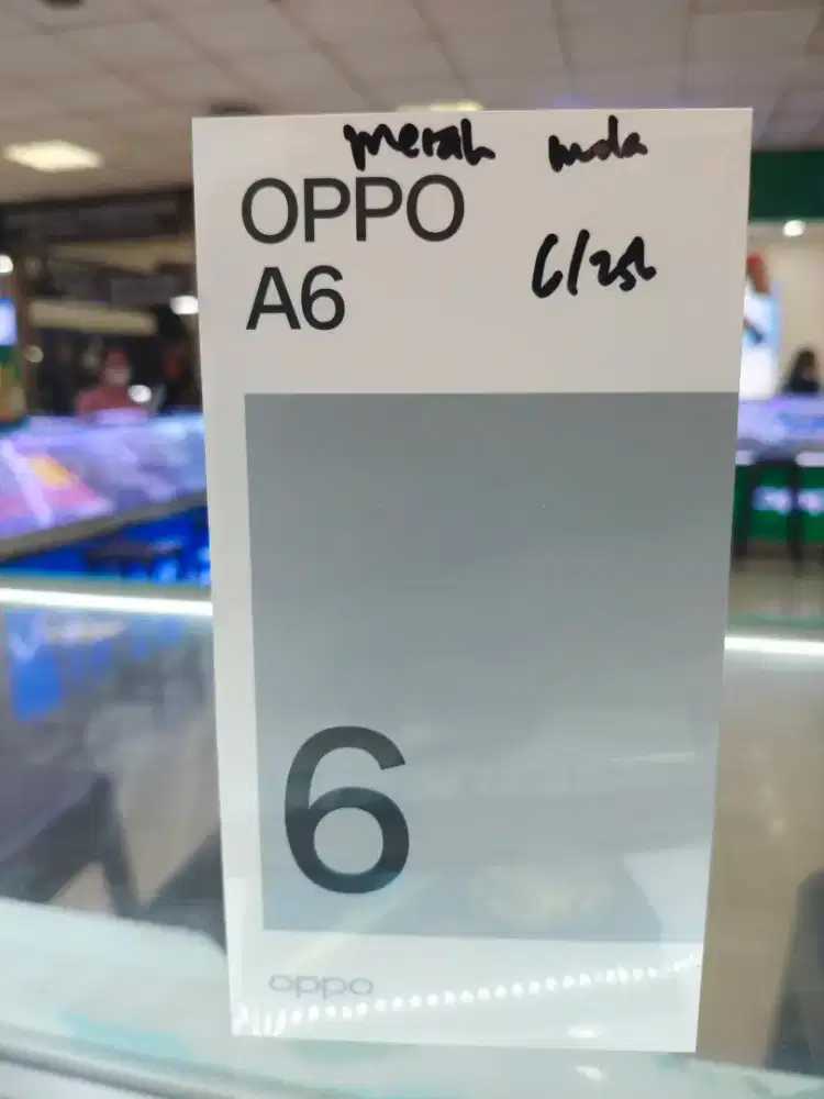 OPPO A6 6/256GB CICILAN TANPA DP