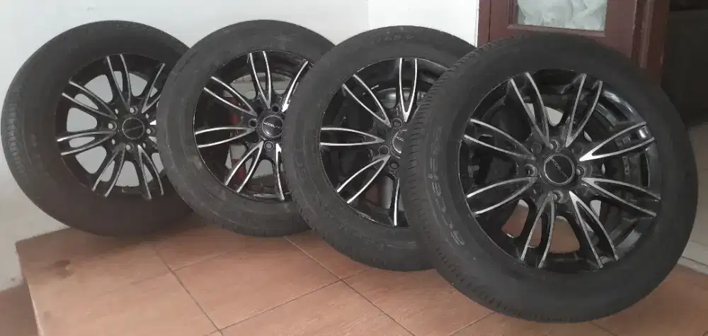 Velg Ring 14 4x100 + Ban - Bintaro Tangsel