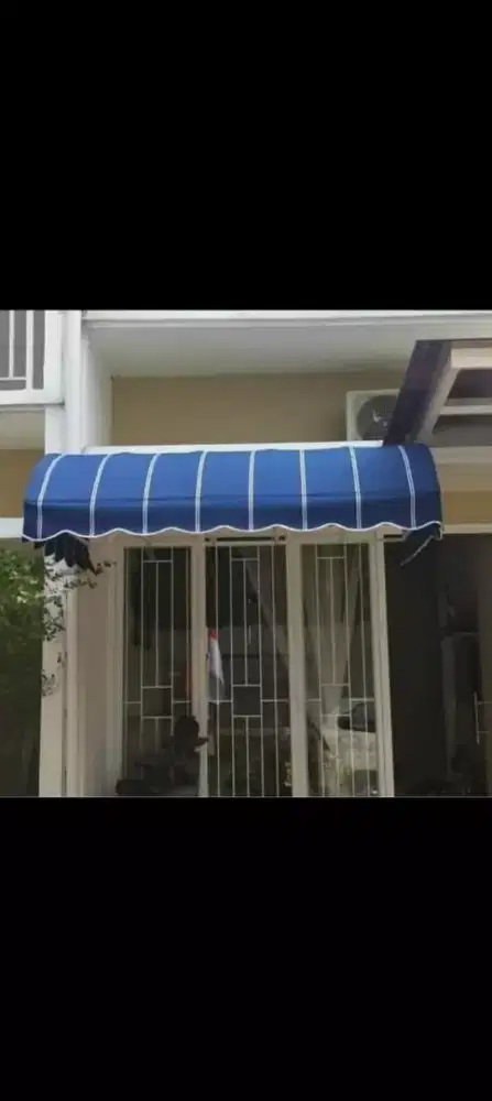 Jasa pemasangan kanopi kain awning