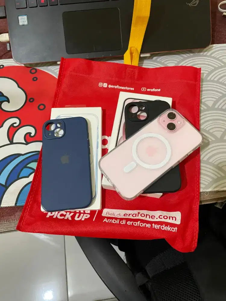 IPhone 15 Pink iBox Fullset! Garansi On panjang