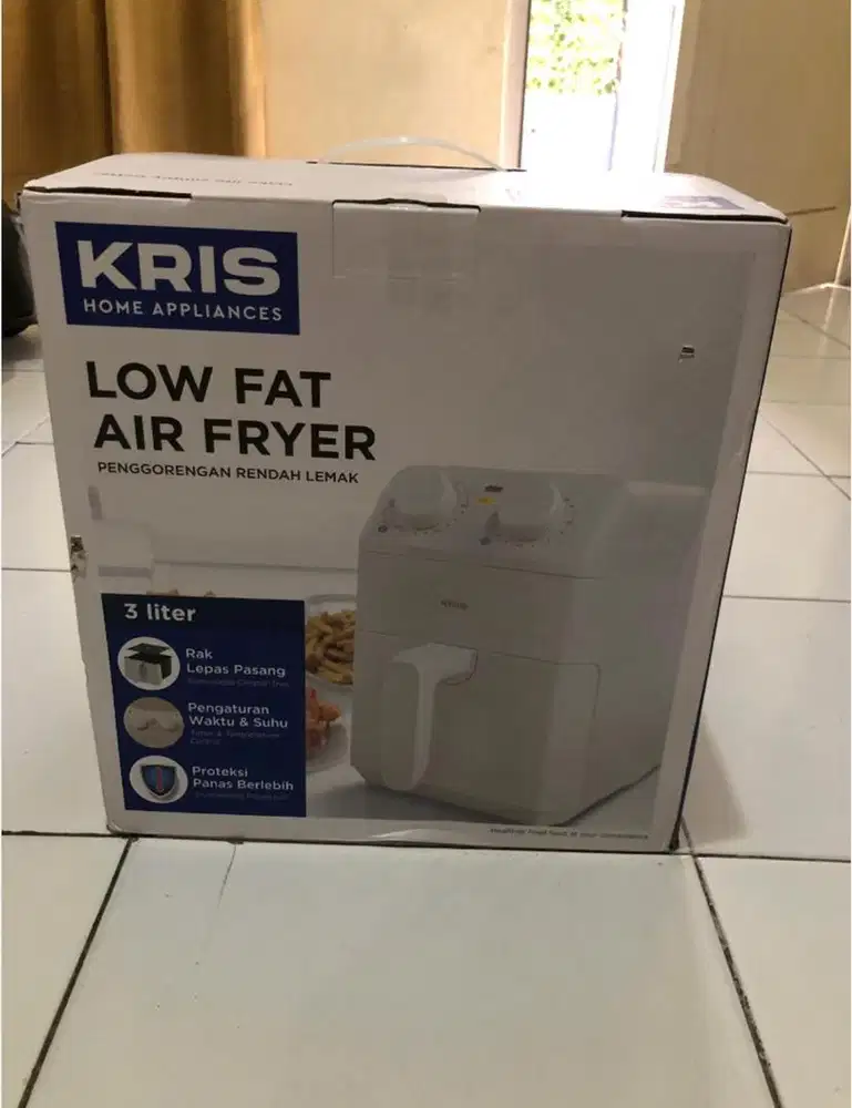 NEW Air Fryer Low Fat 3L (Kris)
