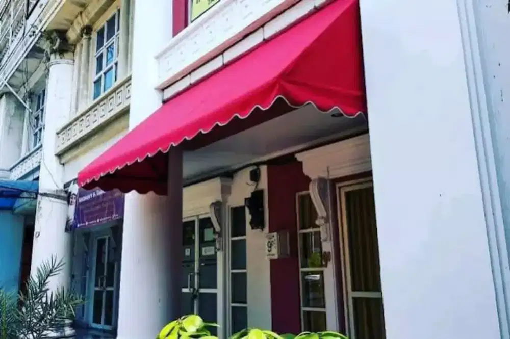kanopi kain Custom cafe