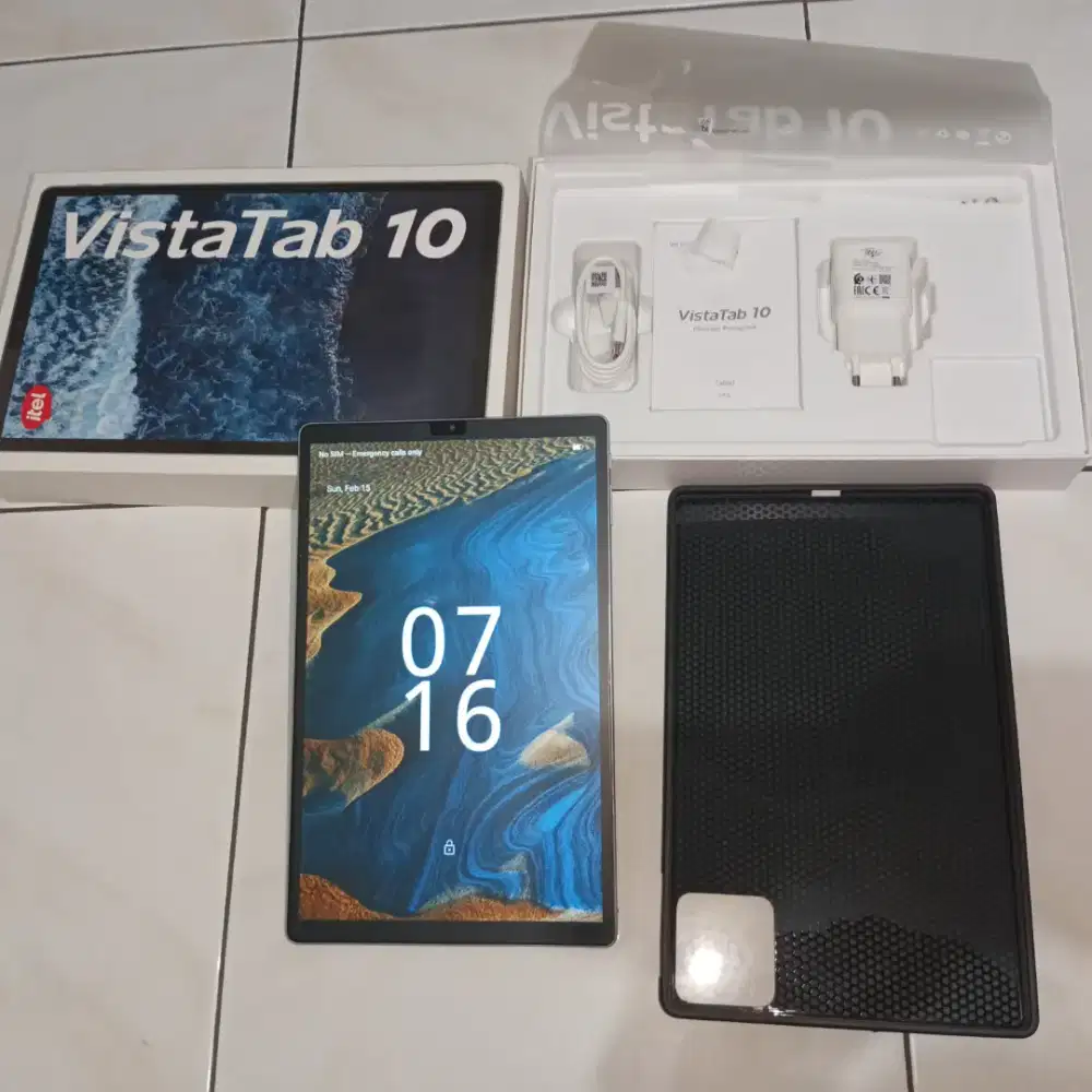 Tablet itel vista tab 10 4/128 mulus