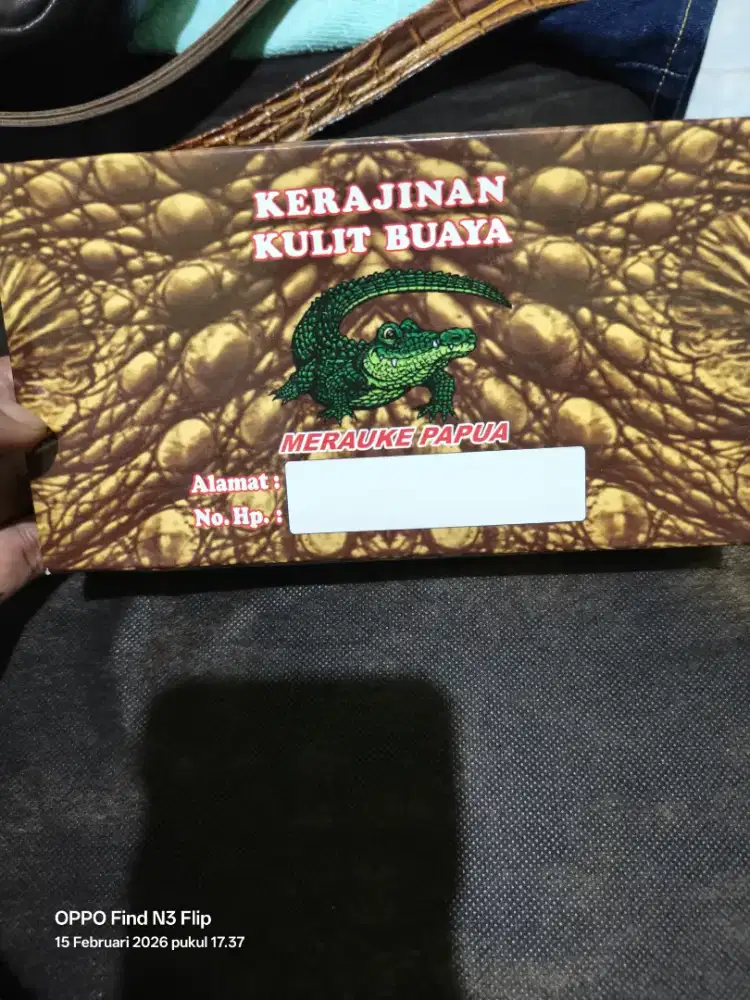 Dompet dan Sabuk Kulit