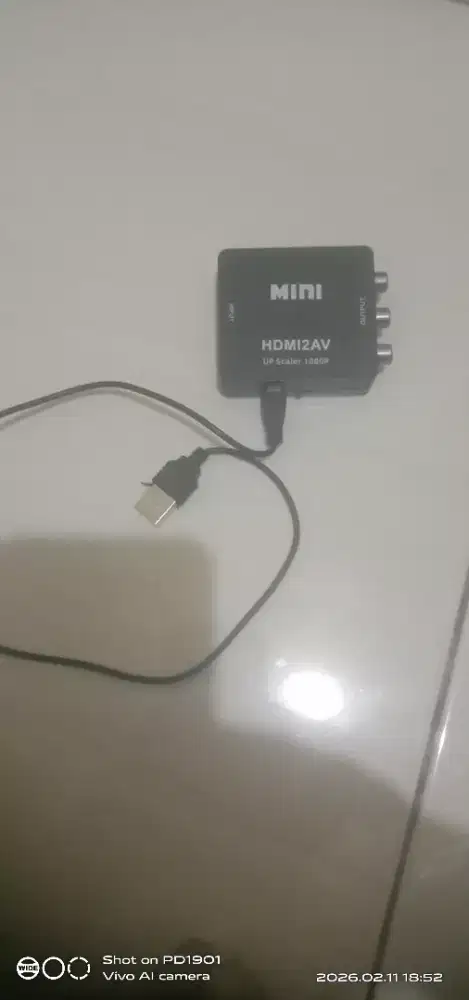 alat hdmi to rca tv