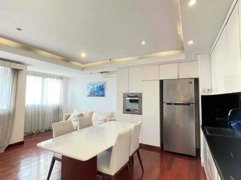 sewa apartemen type 1 br mewah apartemen Pakubuwono terrace Jakarta Selatan