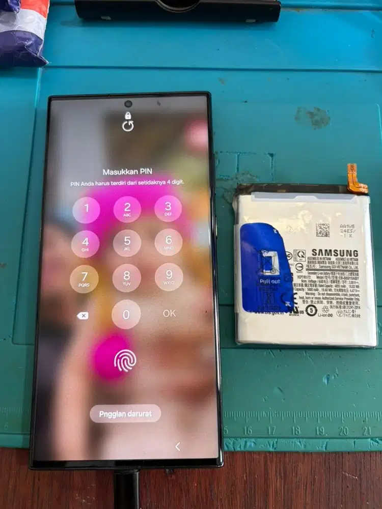 Ganti baterai samsung s23 ultra bergaransi