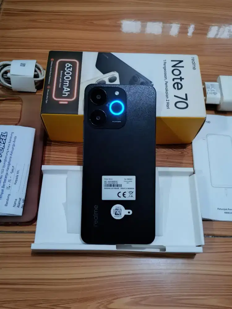 Realme Note 70 4+8/128 Fullset Ori Garansi Panjang